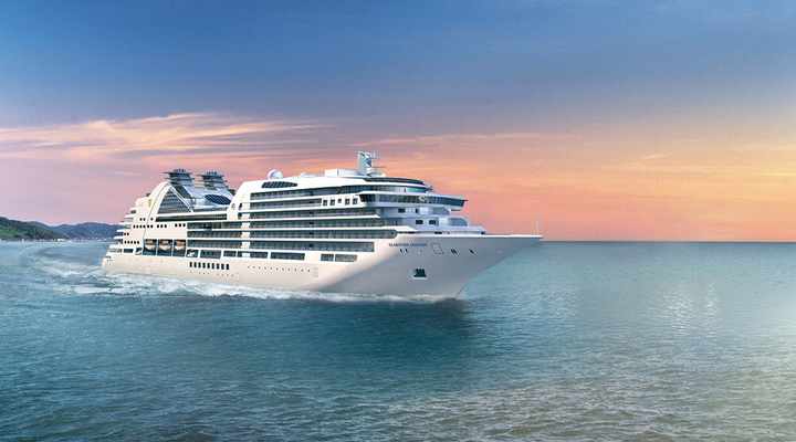 Het nieuwste schip 'Seabourn Ovation'