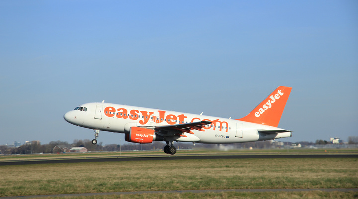 Vliegtuig easyJet