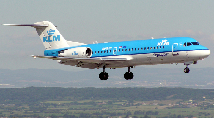 KLM vliegtuig